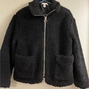 Topshop teddy coat